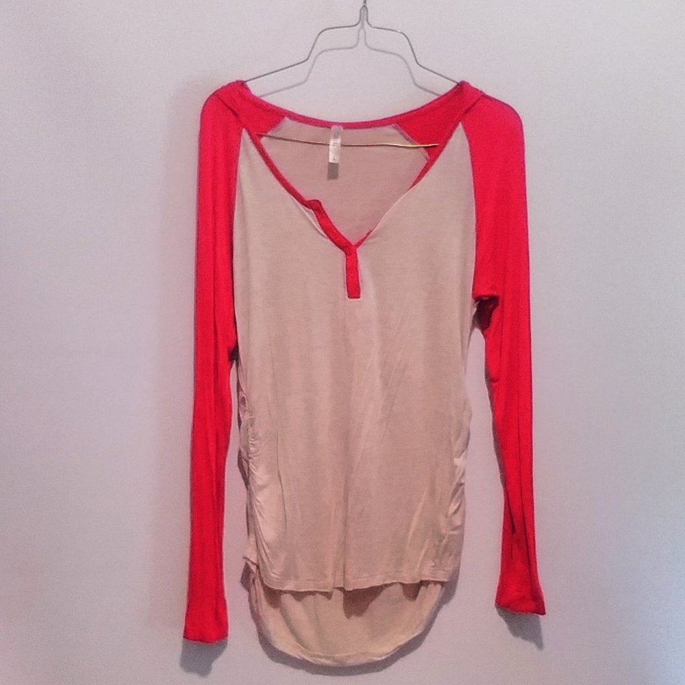 Glitz Long Sleeve Hooded Tee
